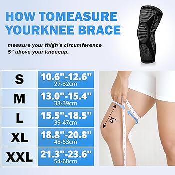 Amazon.com: POWERLIX Knee Brace with Support and Pad for